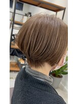 トルペヘアデザイン(Tolpe hair design) 白髪ぼかしハイライトと大人ショート