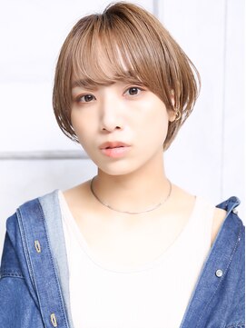 クラッチ 名古屋(CLUTCH) 大人可愛い小美髪ツヤ髪前下がりショートボブ丸みショートB3