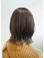 アン 溝の口(un)&nbsp;ニュアンスハイライト×オリーブベージュカラー☆