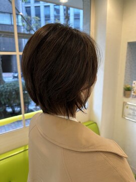 エクリフルール(equri fleur) 【目黒】20代 30代 ふんわりショートボブ