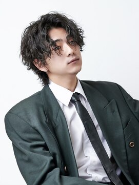 オーシャントーキョー ホワイト 原宿(OCEAN TOKYO WHITE) ミディアムスパイラルパーマ波巻きパーマツイストスパイラル