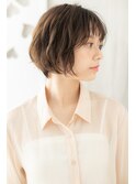 ゆるふわカールくせ毛風エアリーショートボブZ川口20代30代40代!