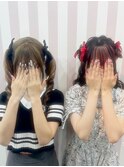 ガーリースタイル/心斎橋/ヘアメ/セットサロン
