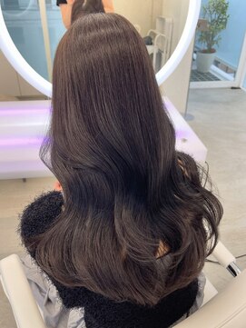 アイシー 表参道(ICY) ラベンダーグレージュ＊レイヤーカット【木南育】