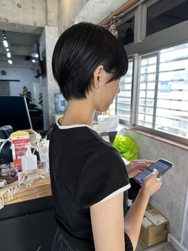 シールドヘアー 沖縄 新都心(C'LD Hair) ショート/丸みショート/くびれショート/耳掛けショート/ヘア