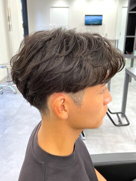 ノイセル 心斎橋(Noisyle) guest snap センターパート×ニュアンスパーマ