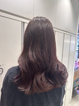 ビブ(VIV) イルミナ/髪質改善カラー/チェリーレッド/赤髪/ブリーチなし