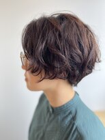 ハル ヘアラボ(HARU hair labo)&nbsp;【くせ毛活かし】　横に広がる髪に　広がらないパーマ