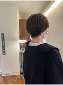 コンパクトショート　アッシュベージュカラー　20代30代40代