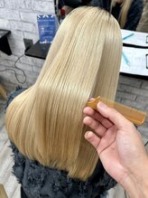 【ブリーチを繰り返して、毛先にハリコシが無くなったりパサついてしまう方】　　　    髪質改善 髪質改善