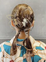 ボコカ(bococa)&nbsp;【macana指名】ニュアンスヘアセット 着付け 卒業式ヘア 登戸