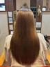 【繰り返すほど美しく】髪質改善トリートメントカラーコース￥19250→￥17325