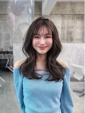 フィヴェント(Fivent) 美髪韓国レイヤーイメチェン似合わせワイドバングロングレイヤー