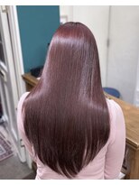 ジーテ(gite) 髪質改善ピチキュア×ピンクボルドーカラー