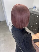 アン ビー(an B)&nbsp;ピンク×ボブ