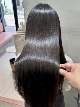 ロンドポレール 北千住(Lond polaire) ミニウルフ髪質改善縮毛矯正酸性ストレートレイヤーカット/