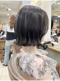 横浜タッセルボブショートボブ顔周りレイヤーカット韓国30代40代