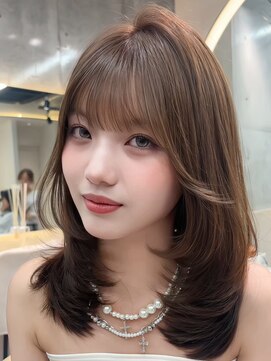 ロンドメリア 天神大名店(Lond Melia) レイヤーカット小顔に見せるヘア/韓国ヘア/髪質改善/福岡/天神