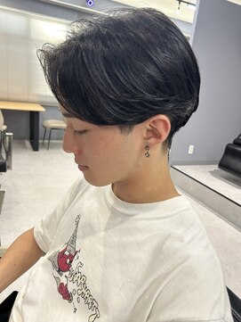メンズ リコ(MEN'S RICO) ニュアンスパーマ刈り上げセンターパートメンズパーマ【大和】
