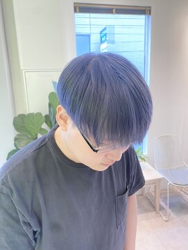 リバード(reverd) ネイビーブルー／マッシュ