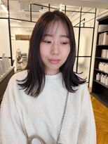 ジリ(JILI)&nbsp;プツンとミディアム×ココアブラウン ▽福永