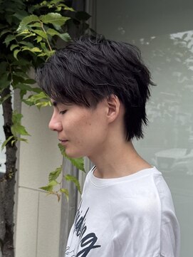 アロハナ 津店(ALOHANA) 今年学生に大人気!メンズニュアンスカットフェザーパーマ風