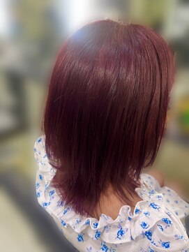 アリエル セバスチャン ボルドーカラー