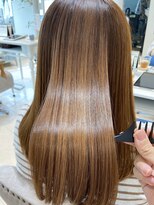 アルブル エト シミー(Arbre et chimie)&nbsp;クラゲヘアー/小顔に見せるヘア/ココアベージュ/東村山