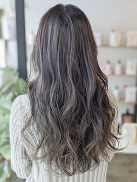 ノラキチジョウジ(NORA KICHIJOJI) レイヤーカットハイライト外国人風カラーグレージュケアブリーチ