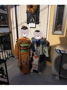 七五三スタイル/着付け