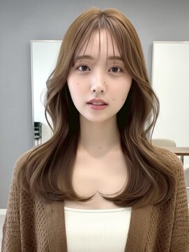 下総中山/前髪カット/顔周り/ボブ/髪質改善/韓国/ハイライト