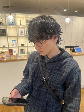 12/15 men'sスパイラルパーマ