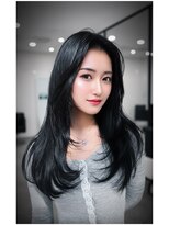 ジーナ 名駅(XENA.)&nbsp;【TAKAHIRO】　レイヤーカット/韓国ヘア/ブラック