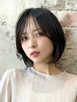 アフロート ルヴア(AFLOAT RUVUA)&nbsp;『岩田莉奈』新宿髪質改善　大人の魅力引き出す丸みショートボブ