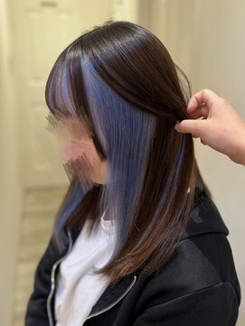 フーバイケンジ(fuu + KENJE) インナーカラー／ハイトーン／mai