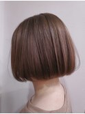 ダークパープル/ナチュラルショート/夏のヘアアレンジ/西葛西