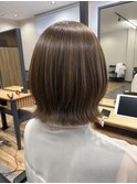 くびれレイヤーボブ