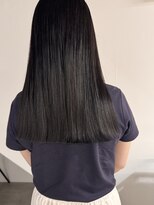 シアー(siar)&nbsp;ストレート　髪質改善　切り揃え　ぱつっと