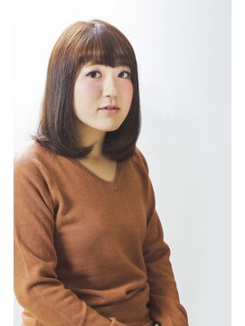 フロンテ(Fronte) 大人可愛いワンカール上品ボブ