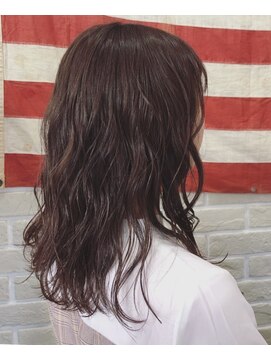 ヘアーデザインサロン スワッグ(Hair design salon SWAG) 透明感コーラルピンク