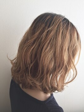 リム(RiM...) 外ハネボブ＆ハイベージュ