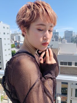 ビートス(BEAT S) 【BEAT S】ショートヘア/ベージュ/ブリーチカラー/矢場町/栄