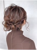 結婚式ヘアアレンジ1