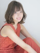 ロンドプランタン 恵比寿(Lond Printemps)&nbsp;【ロンド恵比寿店】シースルーバング大人ウェーブパーマボブ