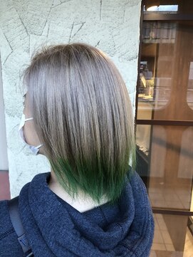 リー ヴィータ 上新庄(Lee Vita) ホワイトベージュ×グラデーション