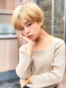 アグ ヘアー ディーナ 駒ヶ根店(Agu hair dina) 《Agu hair》大人クールなセシルカットショート