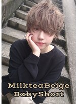 フィリア 台原店(Filea)&nbsp;【ミルクティーベージュ×ベビーショート】