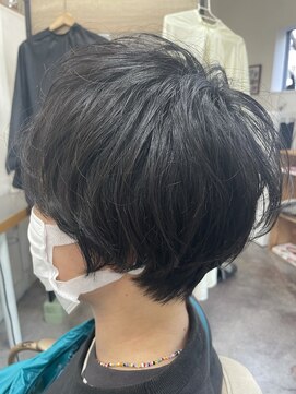 クート 北浦和(ku-to) クセを活かしたくびれがステキなショート♪髪質改善