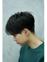 クロムトウキョウ ザ バーバー ネオン 新宿店(CHROM TOKYO the Barber ne/on) メンズ/センターパート/ニュアンスパーマ