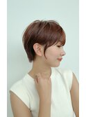 紺野紘三　ダークアッシュモードヘア束感ショート